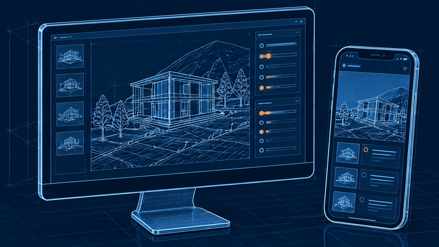 Cloud Sync — Seamless Access - illustrated concept